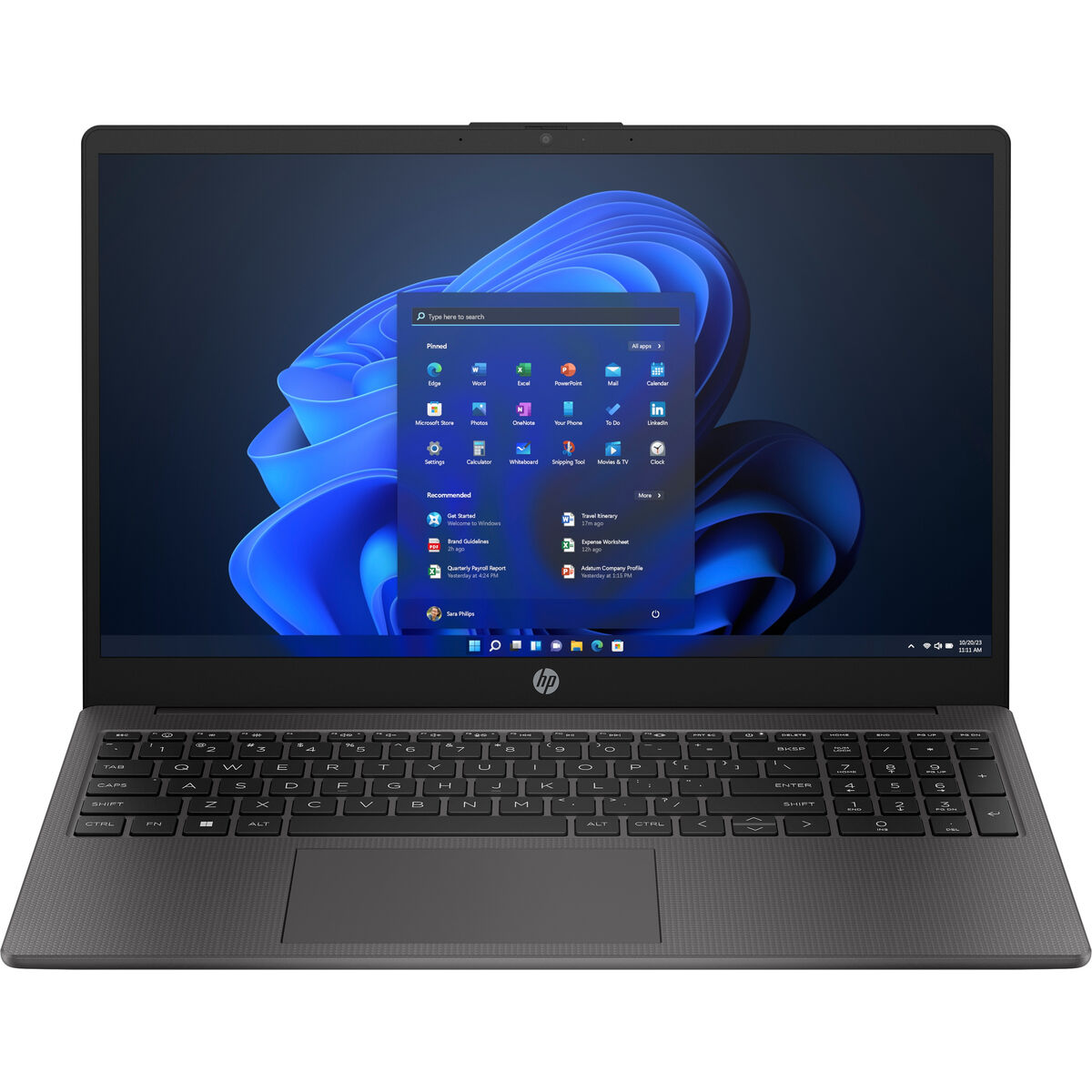 Bärbar dator HP 255 G10 15" 16 GB RAM 512 GB SSD Qwerty Spanska AMD Ryzen 5-7530U
