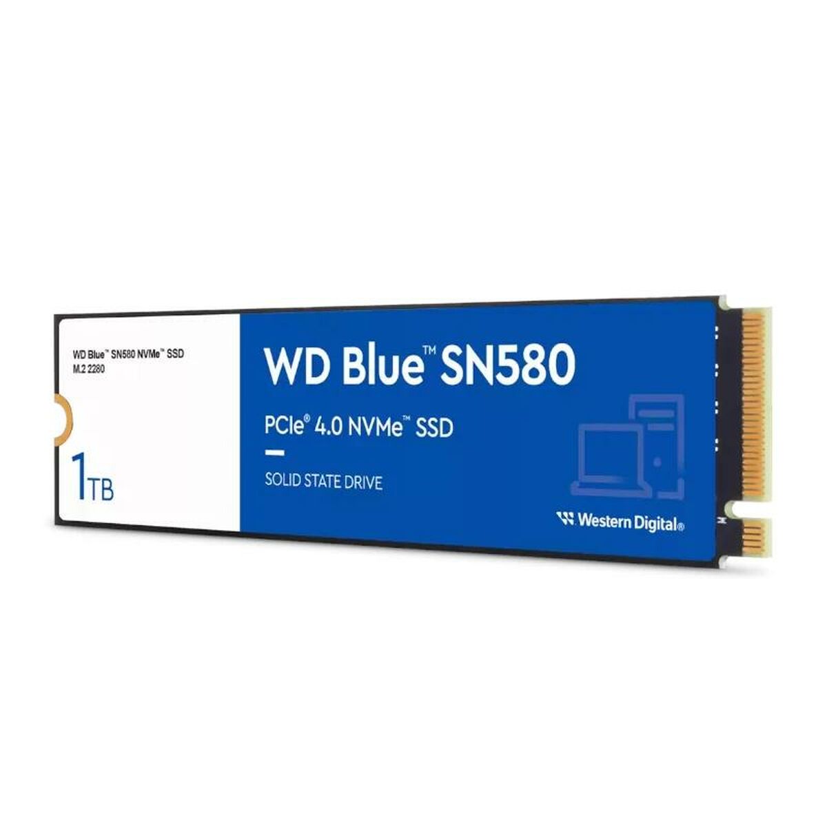Hårddisk Western Digital WDS100T3B0E 1 TB SSD - 3