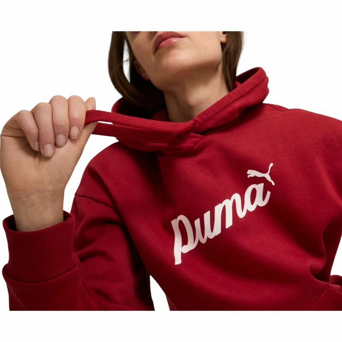 Tröja med huva Dam Puma Essentials+ Script - 5