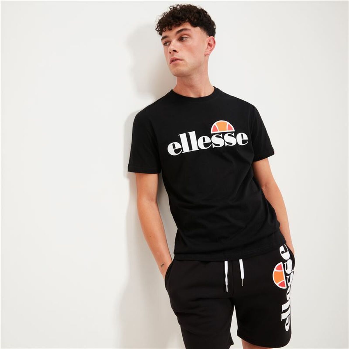 T-shirt med kortärm Herr Ellesse SL Prado Svart - 3