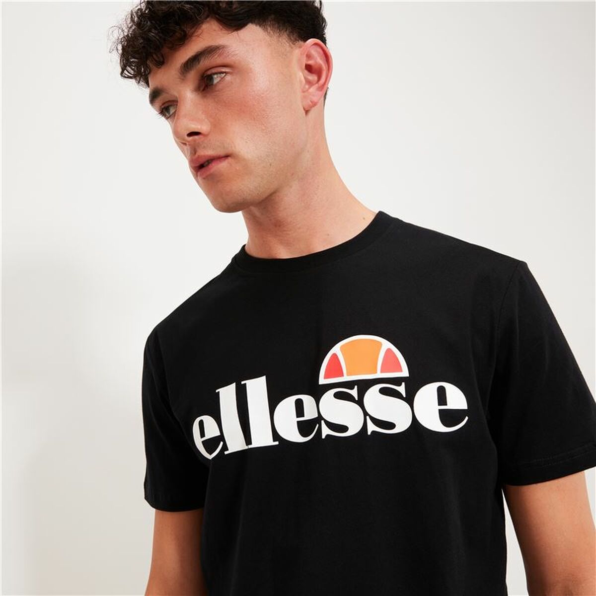 T-shirt med kortärm Herr Ellesse SL Prado Svart - 4