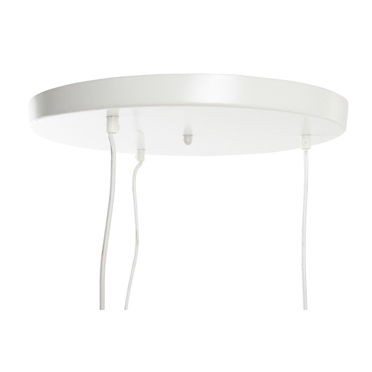 Taklampa DKD Home Decor Vit Ljusbrun 220 V 50 W (38 x 38 x 75 cm) - 7