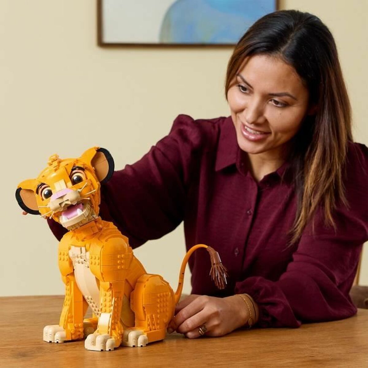 Byggsats Lego Disney Classic 43247 Simba, the Young Lion King Multicolour 1445 Delar - 5