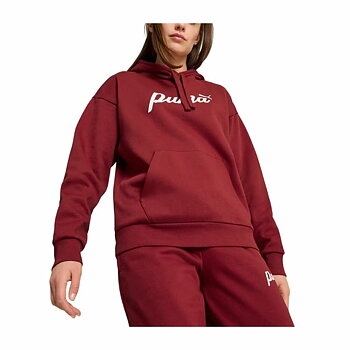 Tröja med huva Dam Puma Essentials+ Script
