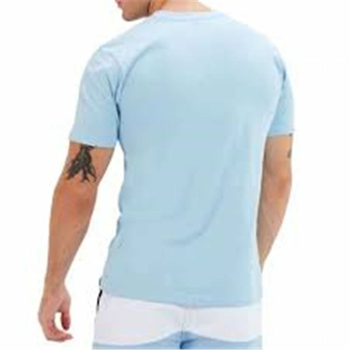T-shirt med kortärm Herr Ellesse Aprel Turkos - 4
