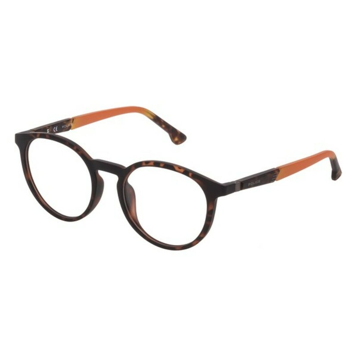 Glasögonbågar Police VPL878520878 Brun Ø 52 mm - 4