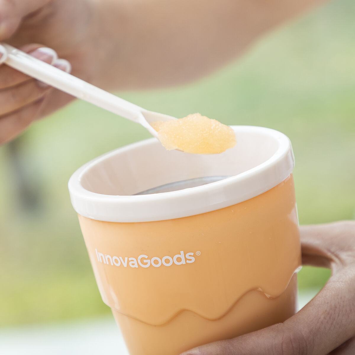 Kopp för att göra glass och slushie med recept Frulsh InnovaGoods - 17