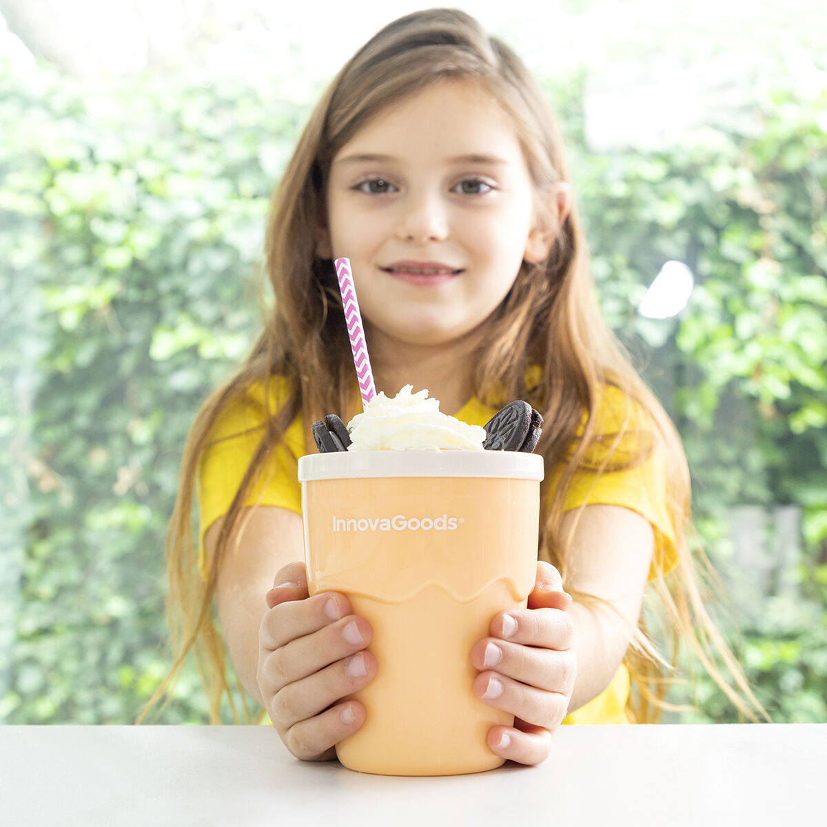 Kopp för att göra glass och slushie med recept Frulsh InnovaGoods - 22