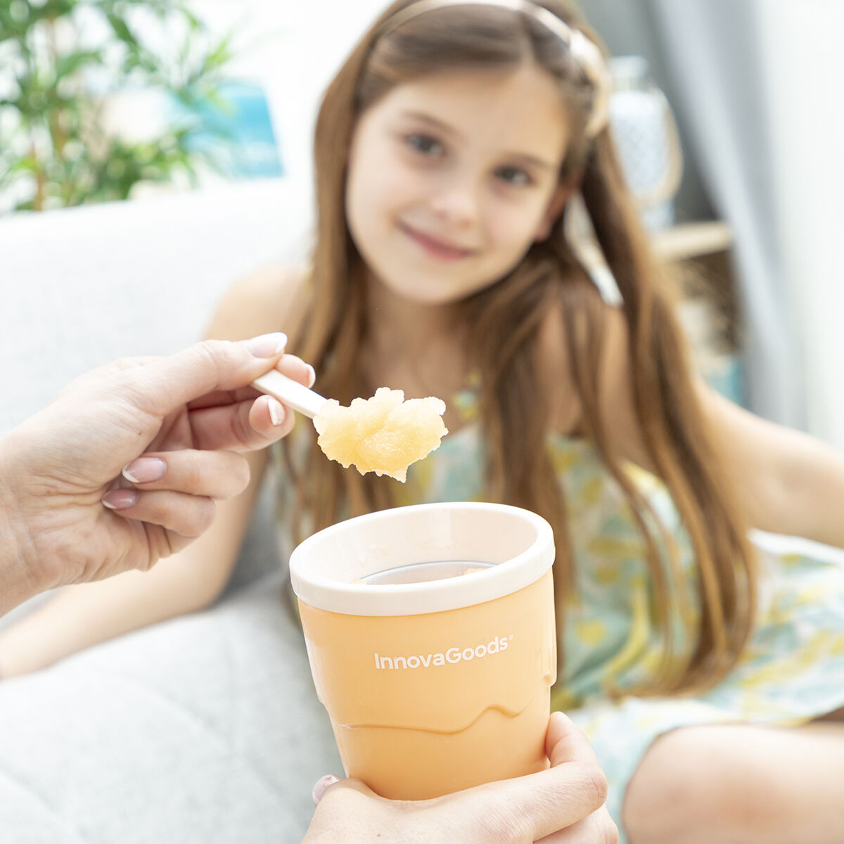 Kopp för att göra glass och slushie med recept Frulsh InnovaGoods - 19