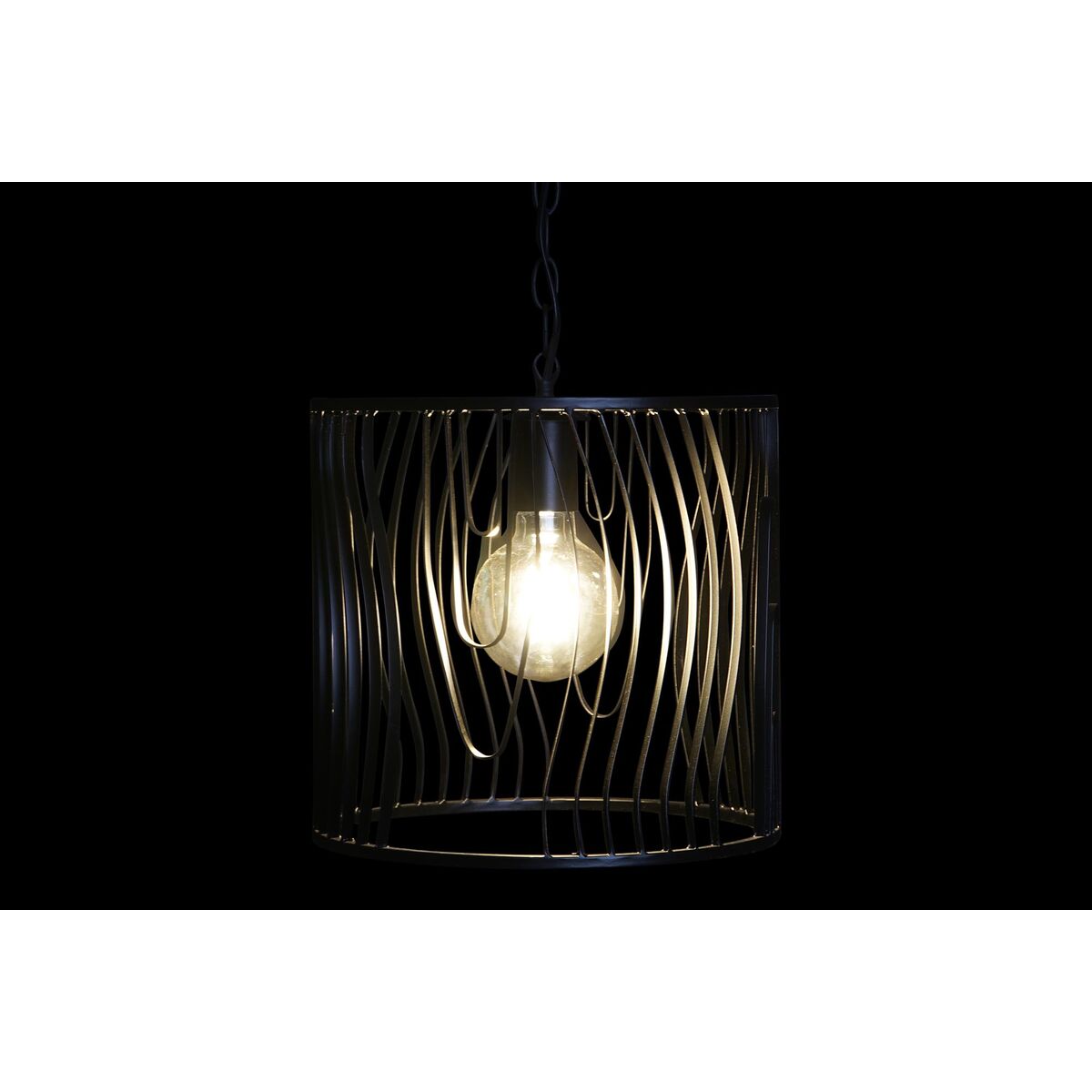 Taklampa DKD Home Decor Svart 220 V 50 W (30 x 30 x 28 cm) - 6