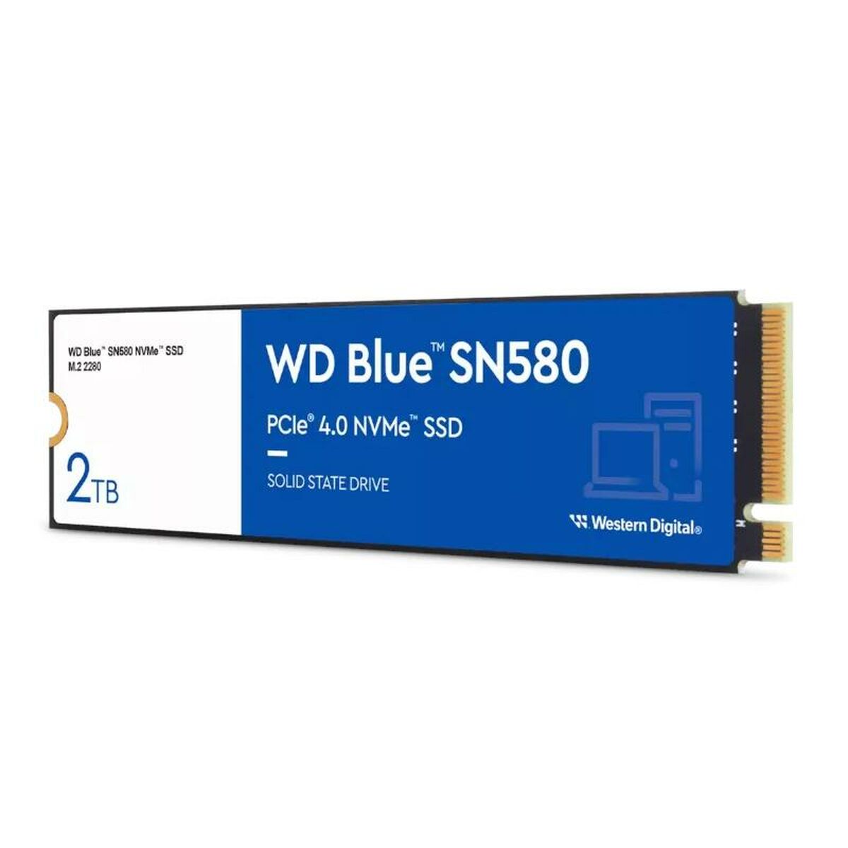 Hårddisk Western Digital WDS200T3B0E 2 TB SSD - 2