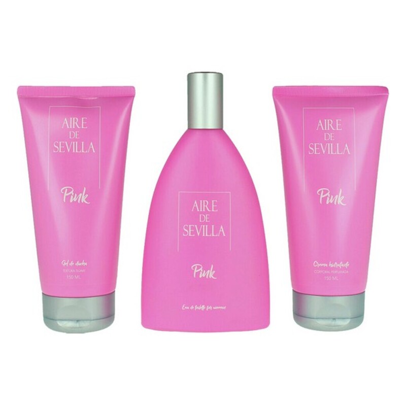 Parfymset Damer Aire de Sevilla AIRE DE SEVILLA PINK 3 Delar - 3