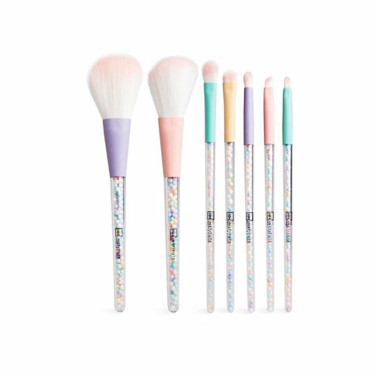 Sminkborstar, set IDC Institute Syntetisk (7 pcs) - 3