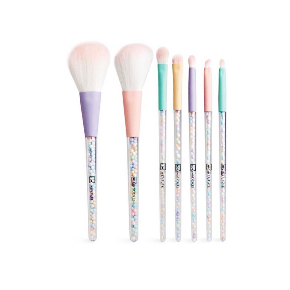 Sminkborstar, set IDC Institute Syntetisk (7 pcs)