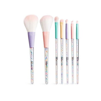 Sminkborstar, set IDC Institute Syntetisk (7 pcs)
