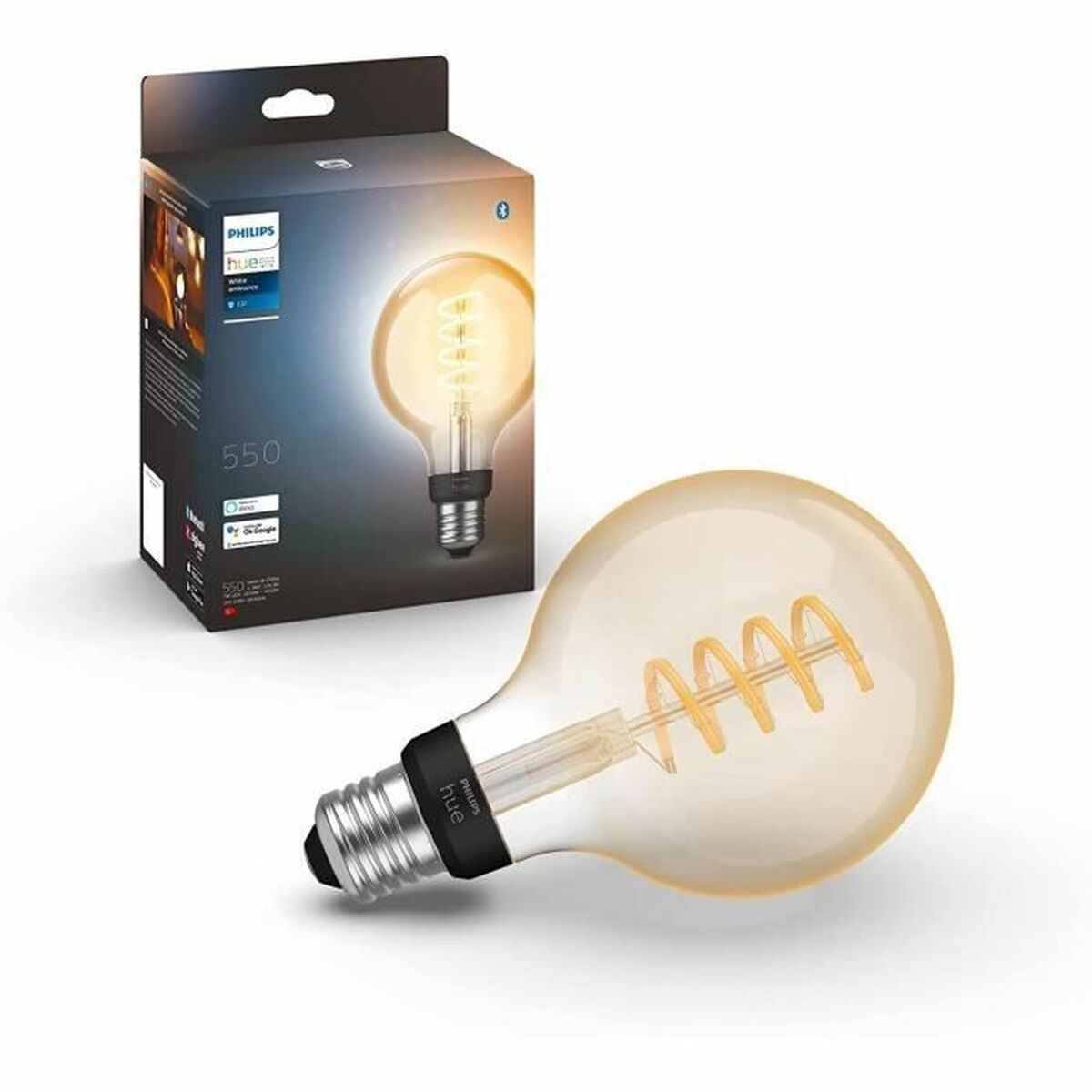 Smart-Lampa Philips Globo G93 - Bombilla inteligente E27 7 W 40 W 60 W E27 LED - 3