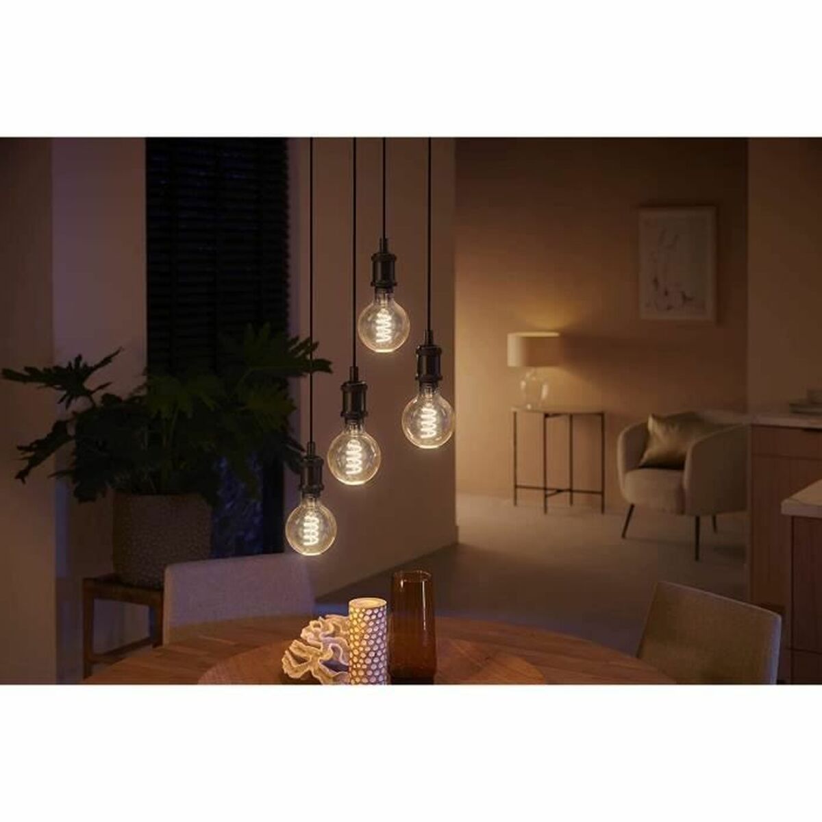 Smart-Lampa Philips Globo G93 - Bombilla inteligente E27 7 W 40 W 60 W E27 LED - 5