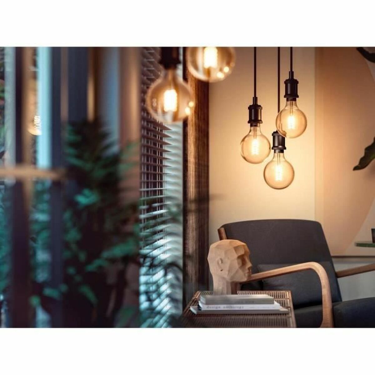 Smart-Lampa Philips Globo G93 - Bombilla inteligente E27 7 W 40 W 60 W E27 LED - 4