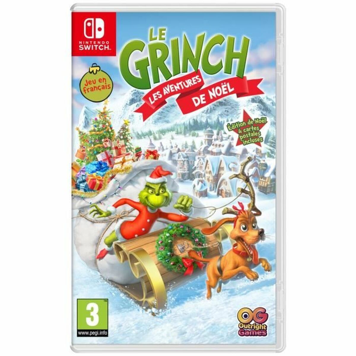 TV-spel för Switch Bandai Namco Le Grinch : Les Aventures de Noël
