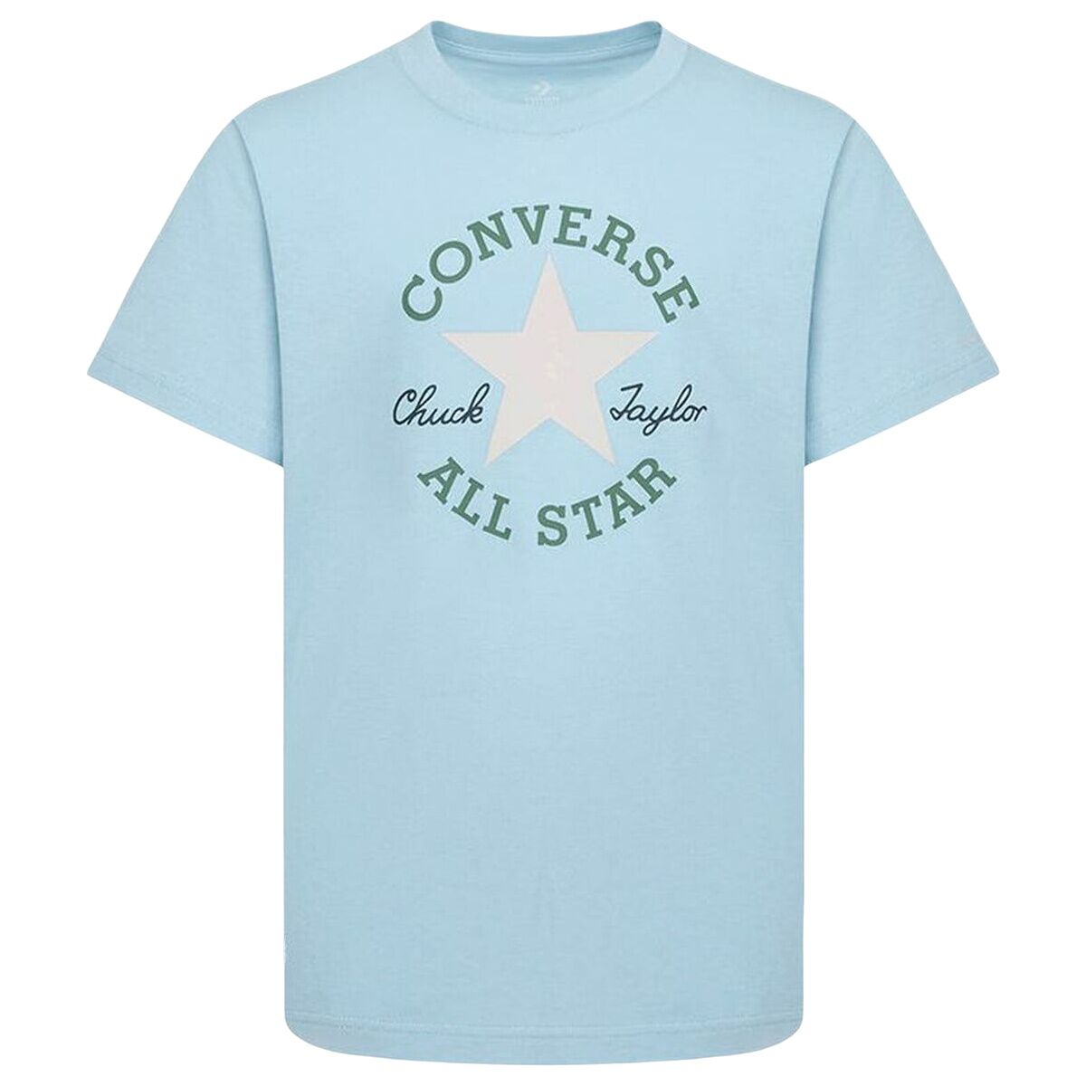 Barn T-shirt med kortärm Converse Sustainable Core Sse Himmelsblå