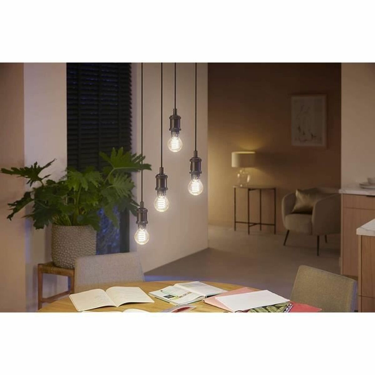 Smart-Lampa Philips Bombilla inteligente A60 - E27 7 W 40 W 60 W E27 LED - 6