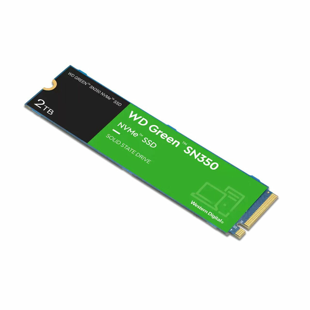 Hårddisk Western Digital WDS200T3G0C 2 TB 2 TB SSD - 3