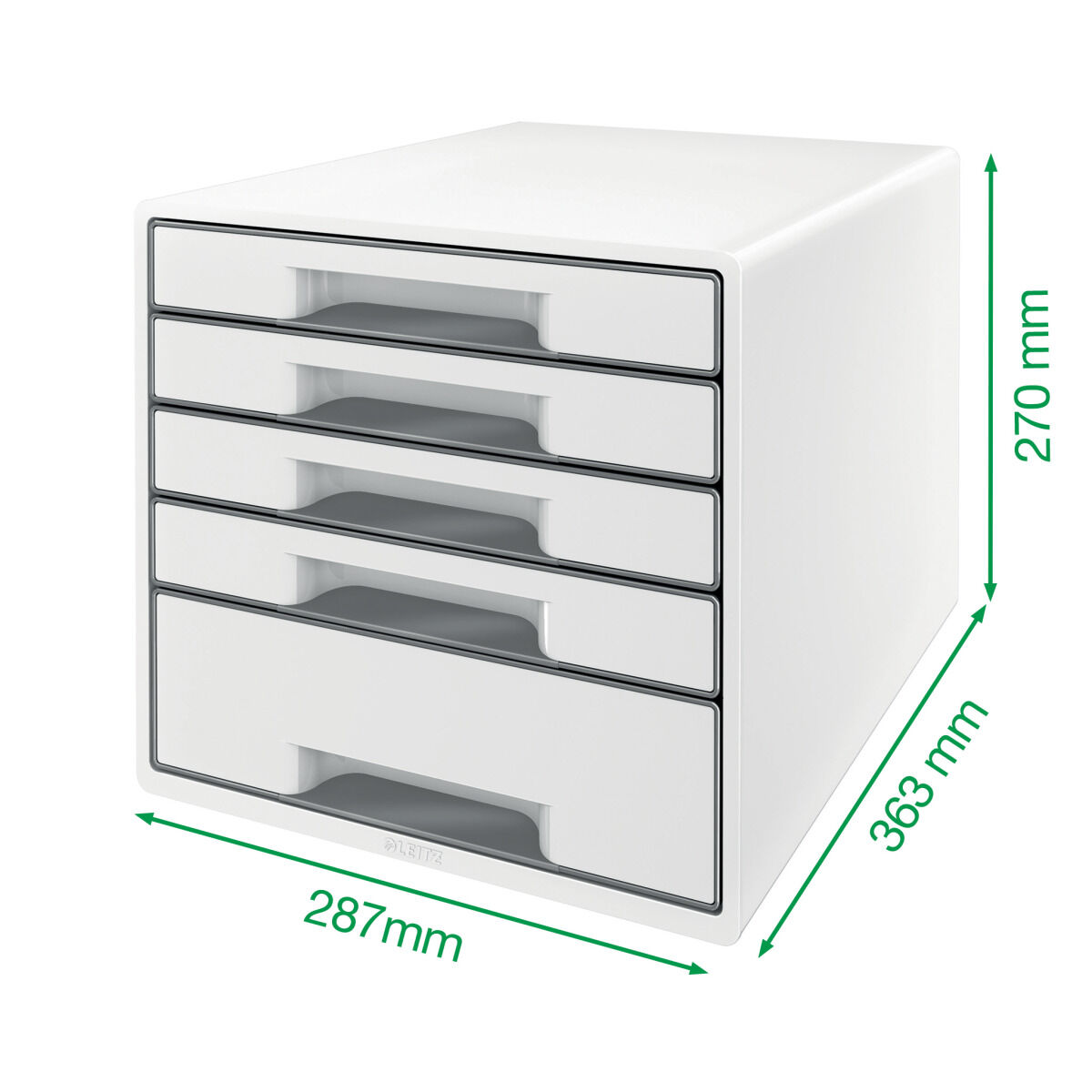 Byrå Leitz WOW CUBE Svart - 4