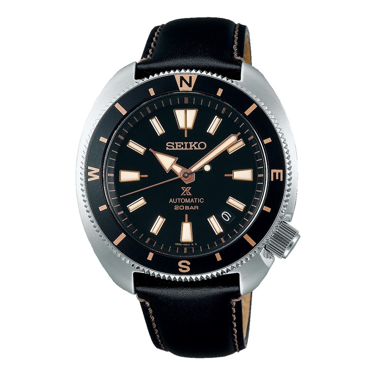 Herrklocka Seiko PROSPEX TORTOISE LAND EDT. Svart