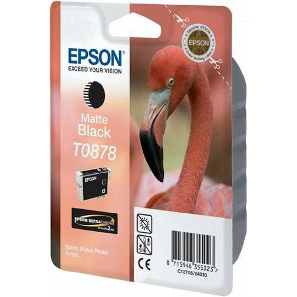 Original Bläckpatron Epson C13T08784010 Svart matt - 2