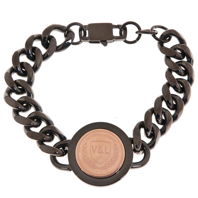 Damarmband Victorio & Lucchino VJ0189BR Svart Stål - 3