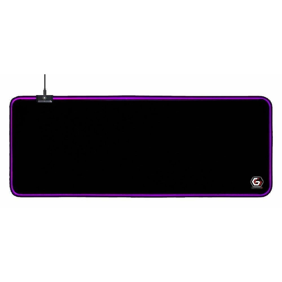 Halkfri matta GEMBIRD MP-GAMELED-L Svart Multicolour - 2