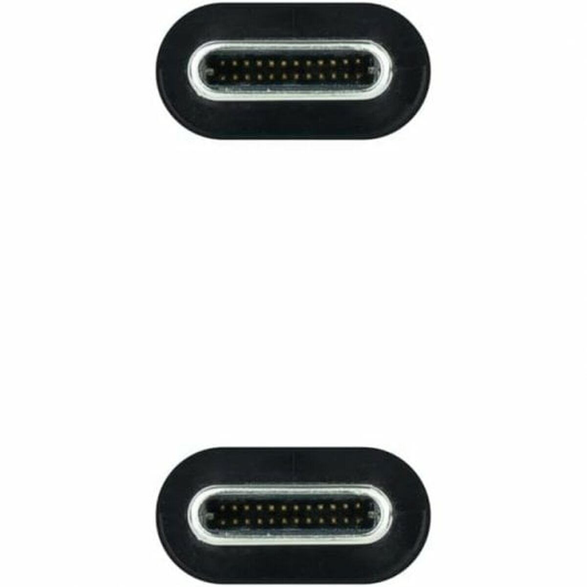 USB-C-kabel NANOCABLE 10.01.4101-L150 Svart 1,5 m (1 antal) - 3