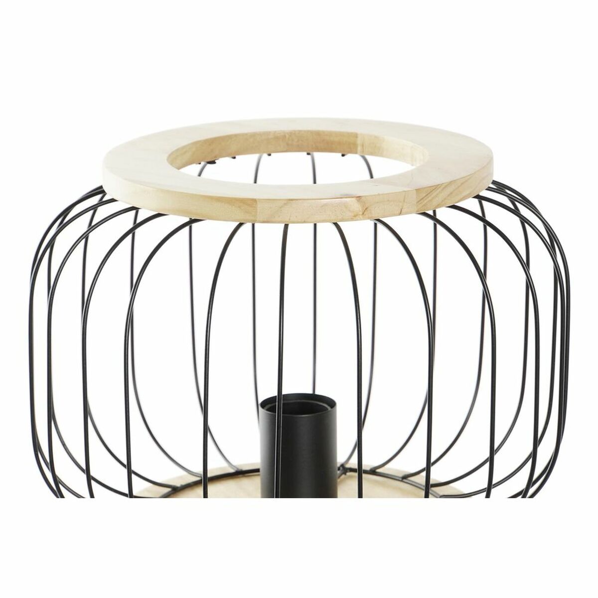 Bordslampa DKD Home Decor Svart Brun 220 V 50 W (29 x 29 x 38 cm) - 8