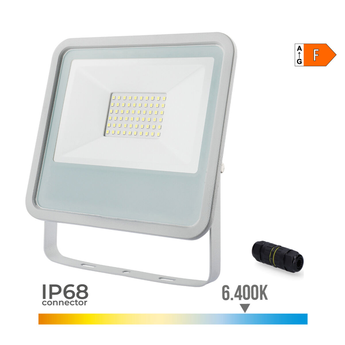 Floodlight/Projektorlampa EDM 70375 Vit F 50 W 3500 lm (6400 K) - 7
