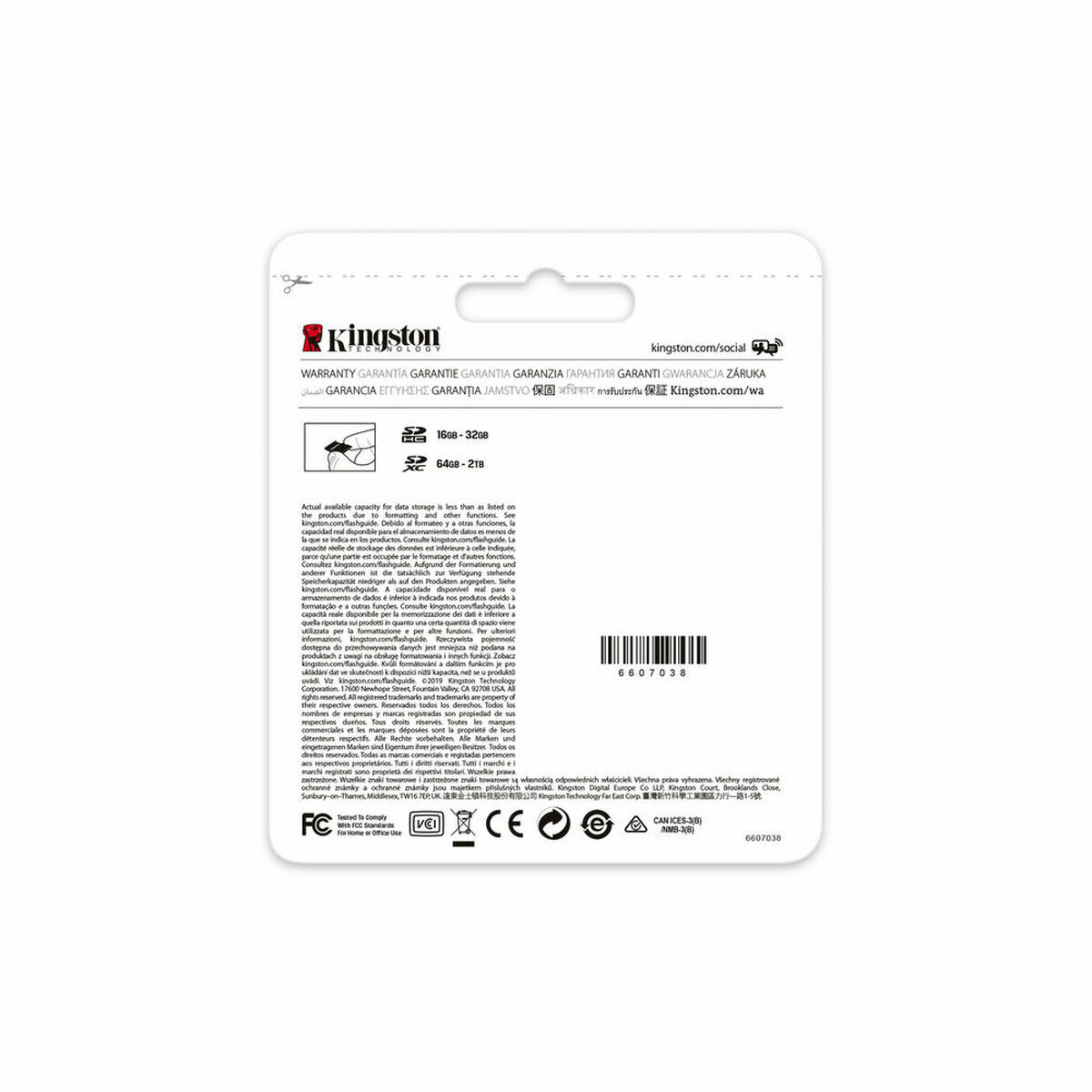 SD Minneskort Kingston SDG3/512GB 512 GB - 4