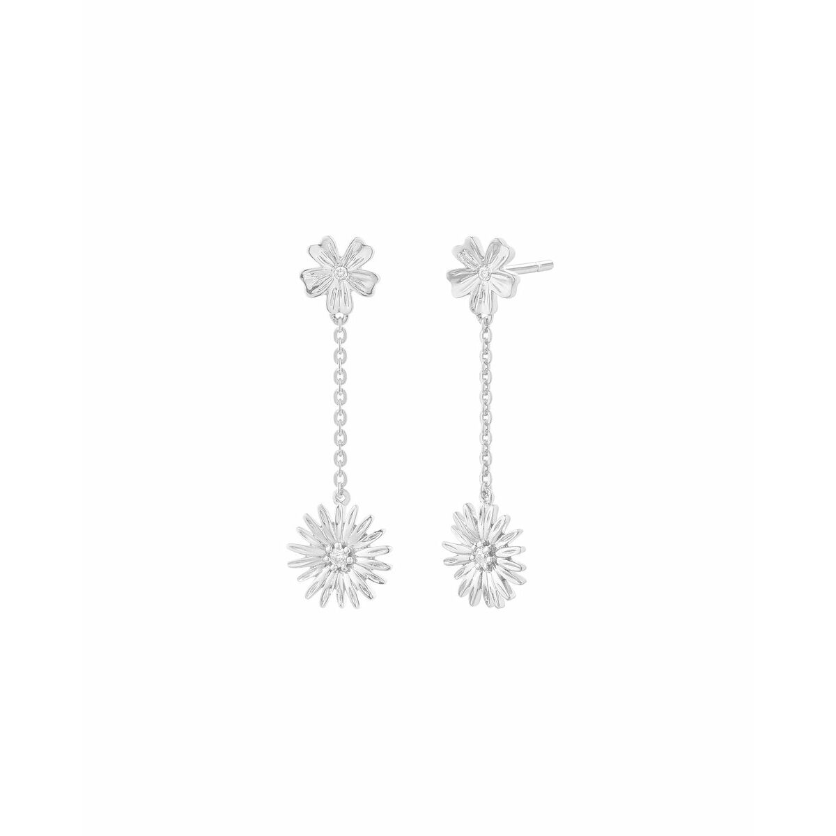 Dam örhängen Secrecy E8644CDAWA900 Sterlingsilver 3 cm - 2