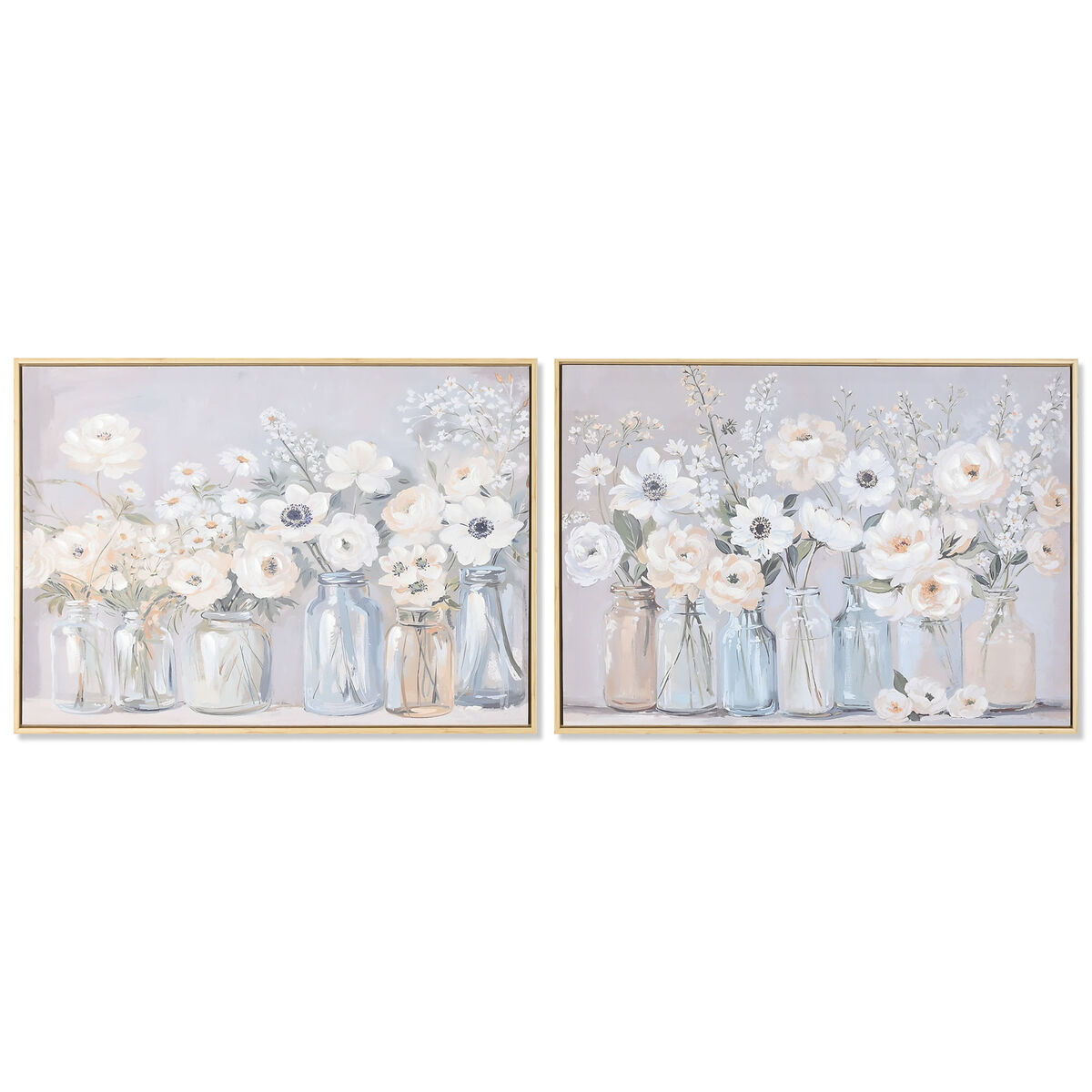 Kanvas Home ESPRIT polystyren Kanvas 70 x 3,5 x 50 cm