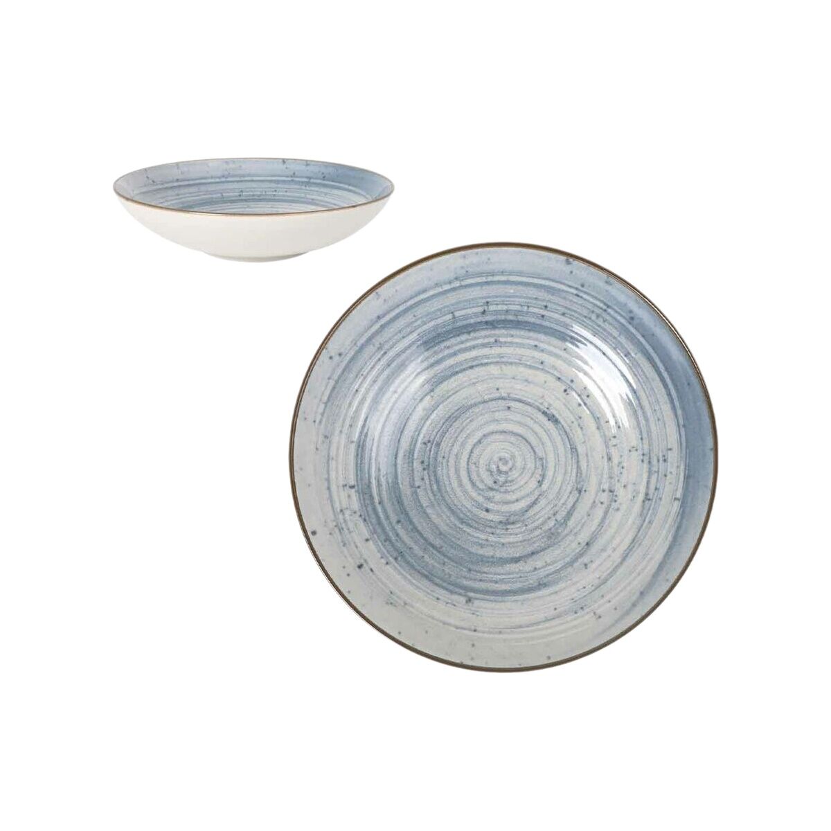 Djup tallrik La Mediterránea Swirl Ø 21 cm (12 antal) - 2