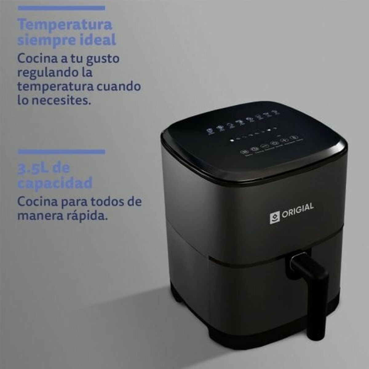 Luftfritös Origial FRYFIT Svart 1200 W 3,5 L - 8