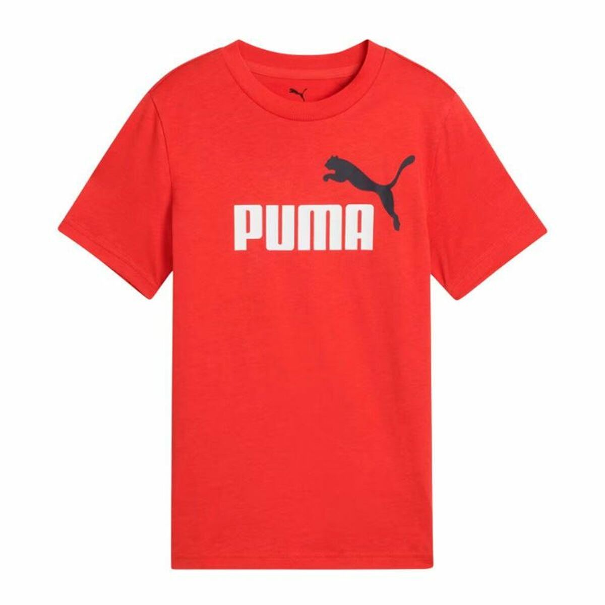 Barn T-shirt med kortärm Puma Essentials Röd