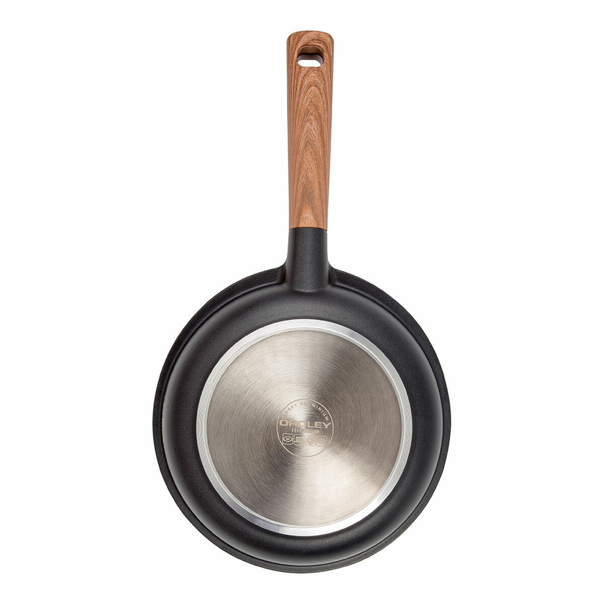 Stekpanna Oroley Nature Trä gjuta aluminium 20 cm - 2