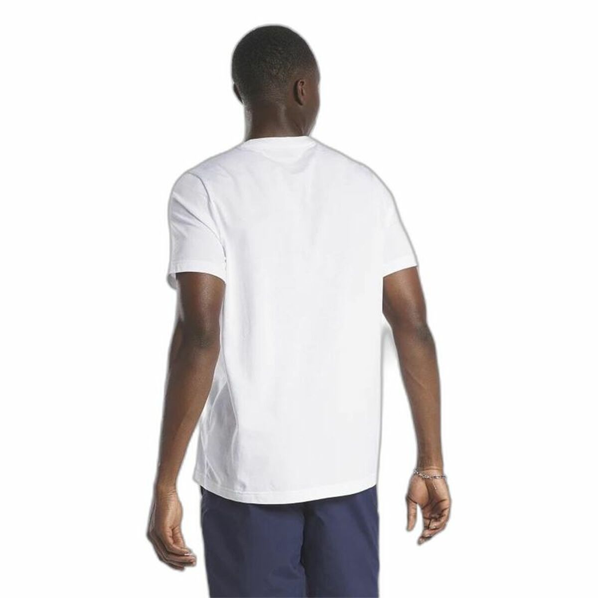 T-shirt med kortärm Herr Reebok Graphic Series Vit - 5