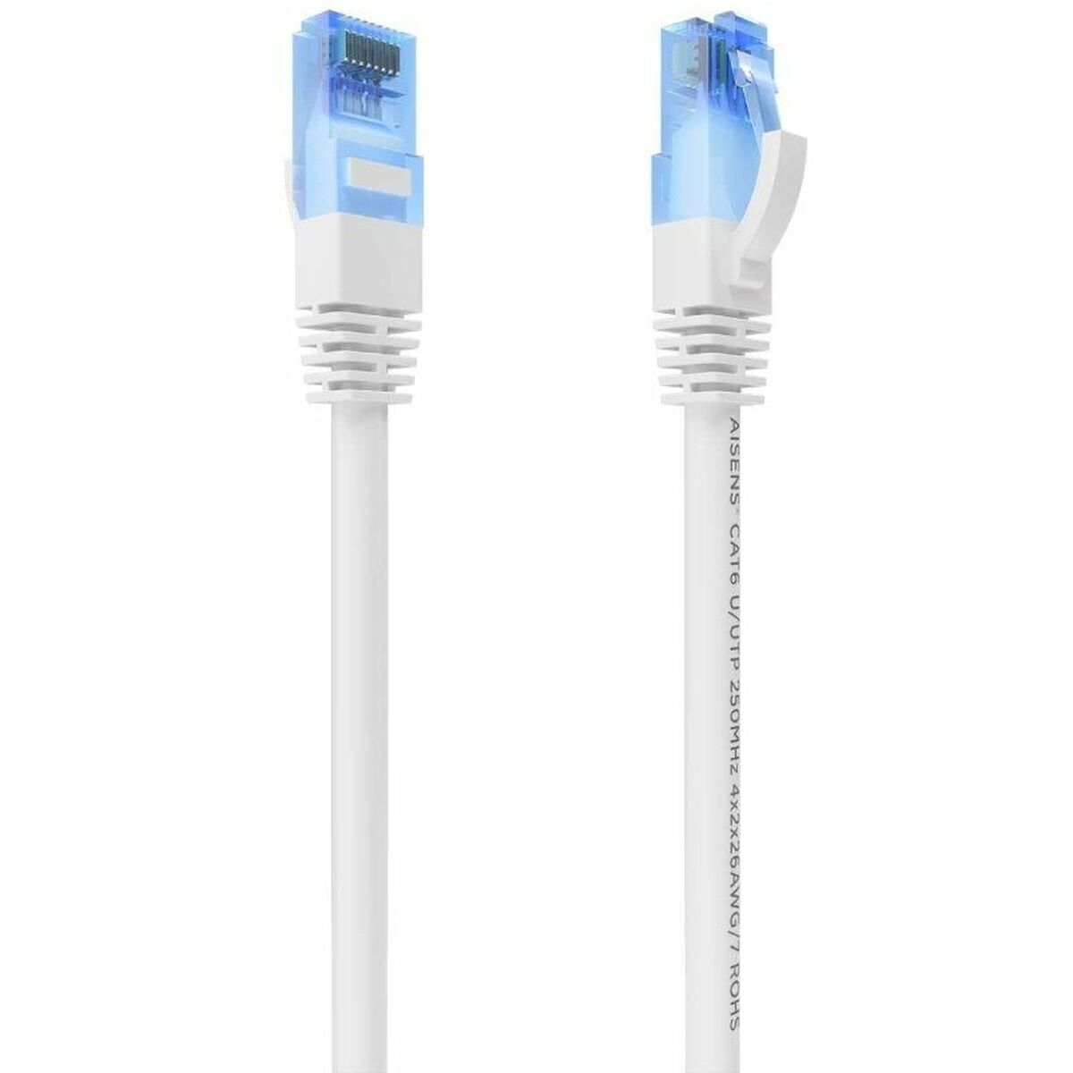 Nätkabel UTP Styv Kategori 6 Aisens AWG26 Vit 20 m - 2