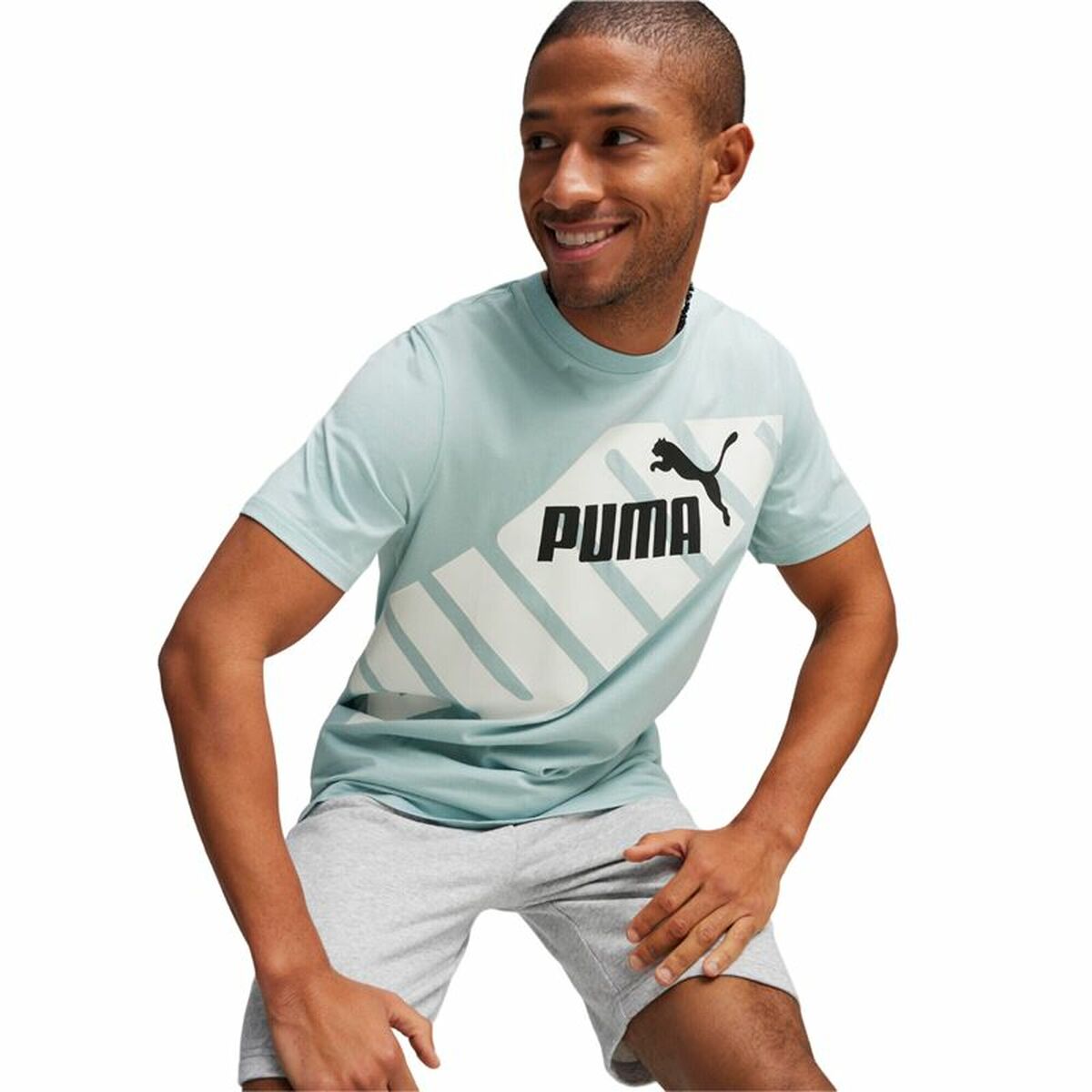 T-shirt med kortärm Herr Puma POWER Graphic M - 4