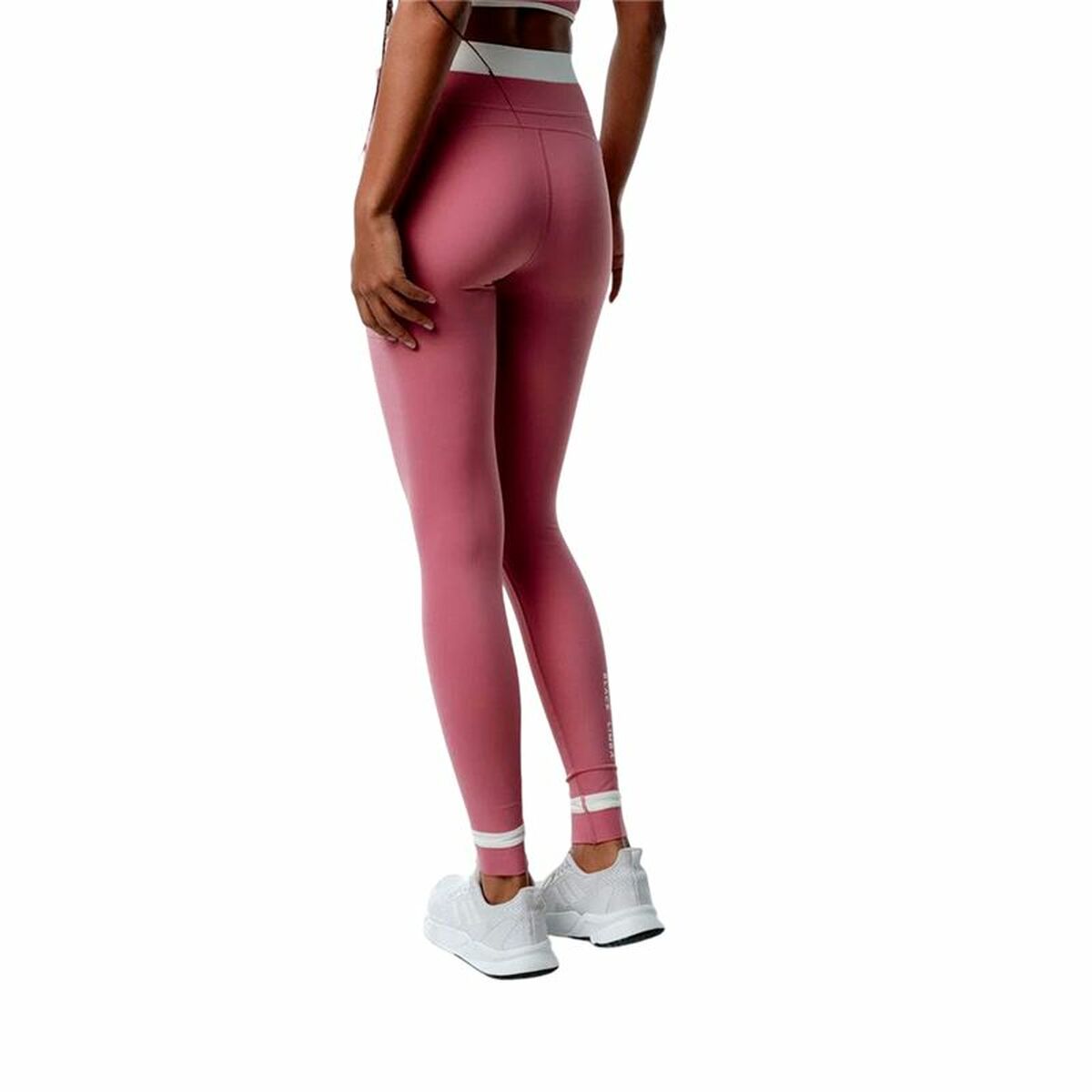 Sport-leggings, Dam Black Limba Courtedge  Rosa - 2