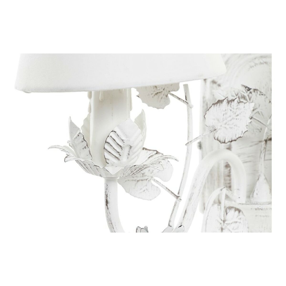 Taklampa DKD Home Decor 8424001823574 Vit Multicolour Metall 25 W 220 V 38 x 22 x 31 cm 39 x 22 x 32 cm - 9
