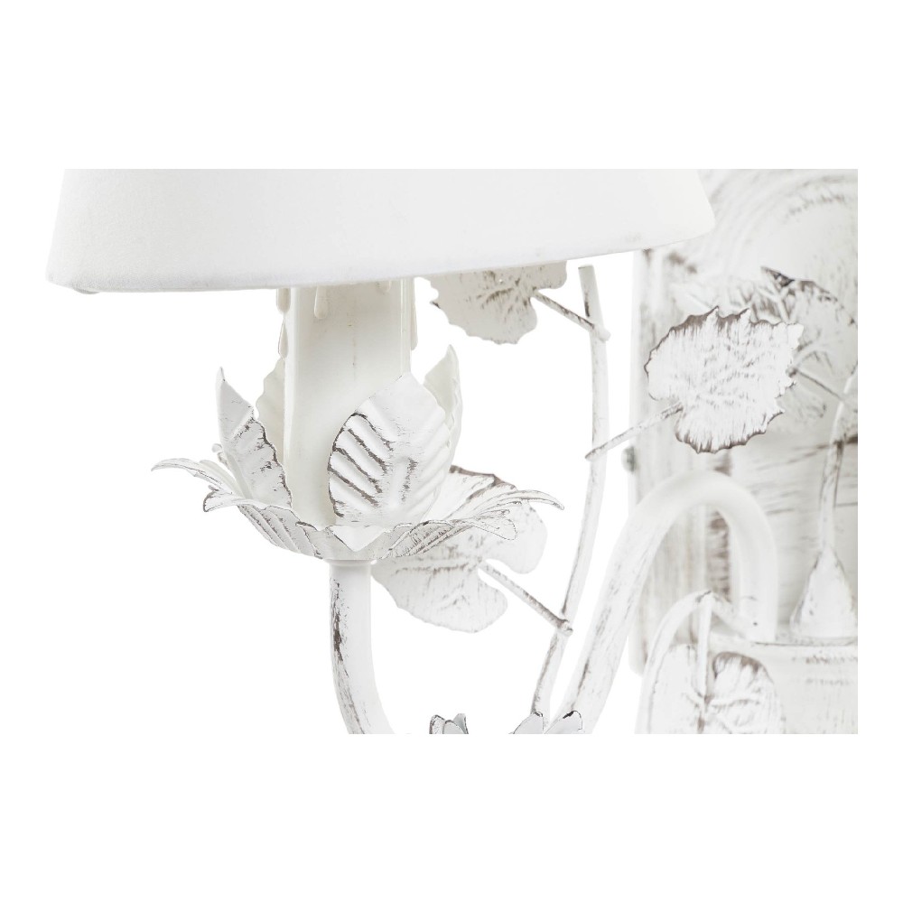 Taklampa DKD Home Decor 8424001823574 Vit Multicolour Metall 25 W 220 V 38 x 22 x 31 cm 39 x 22 x 32 cm - 4