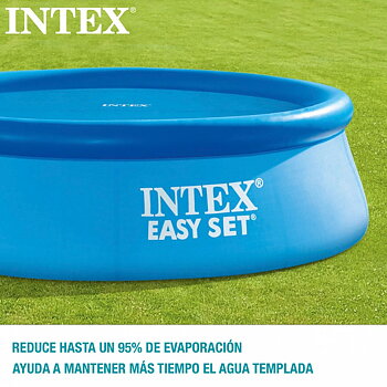 Pool Cover Intex 29021 EASY SET/METAL FRAME Blå Ø 305 cm 290 x 290 cm