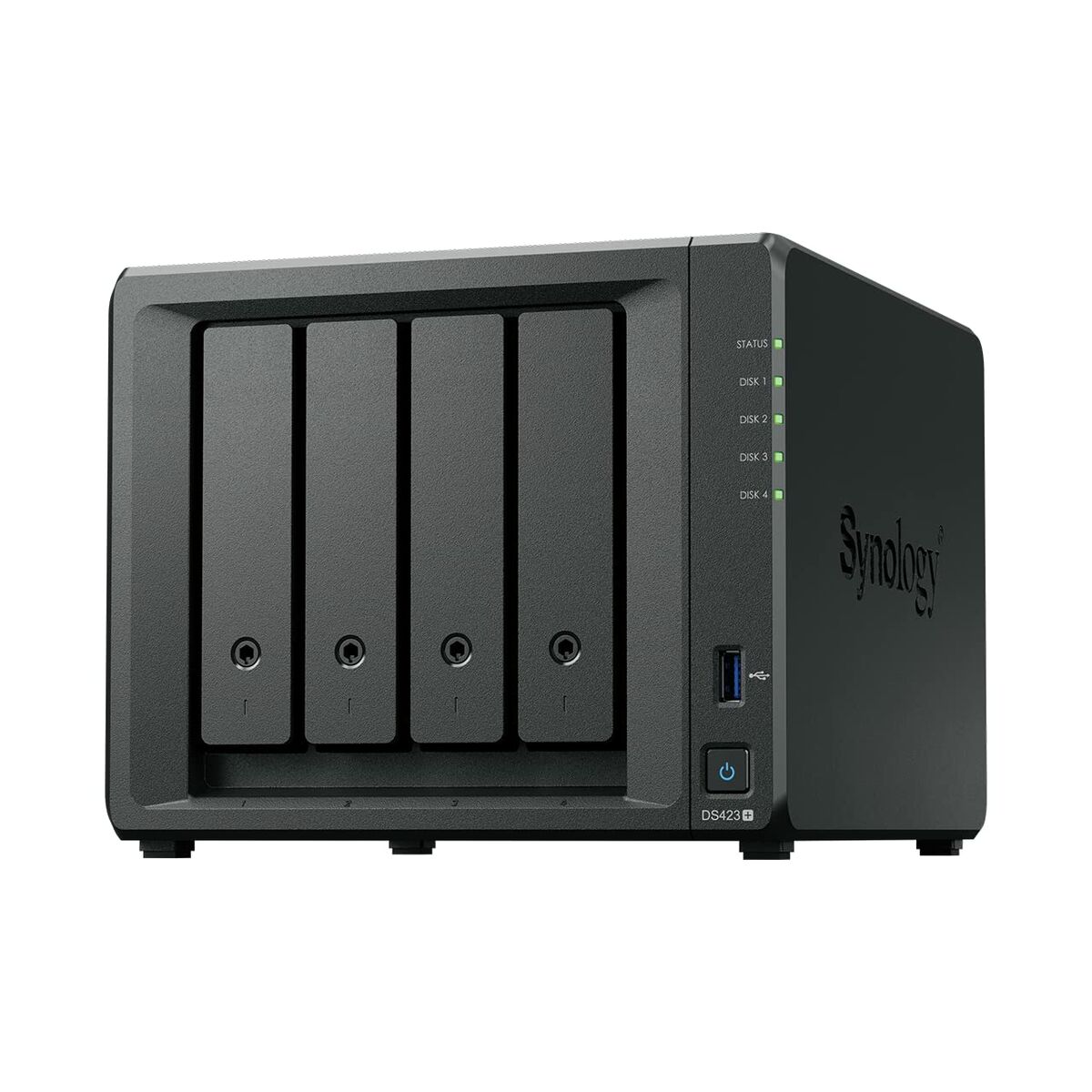 Nätlagringsenhet NAS Synology DS423+ Quad Core Svart - 2