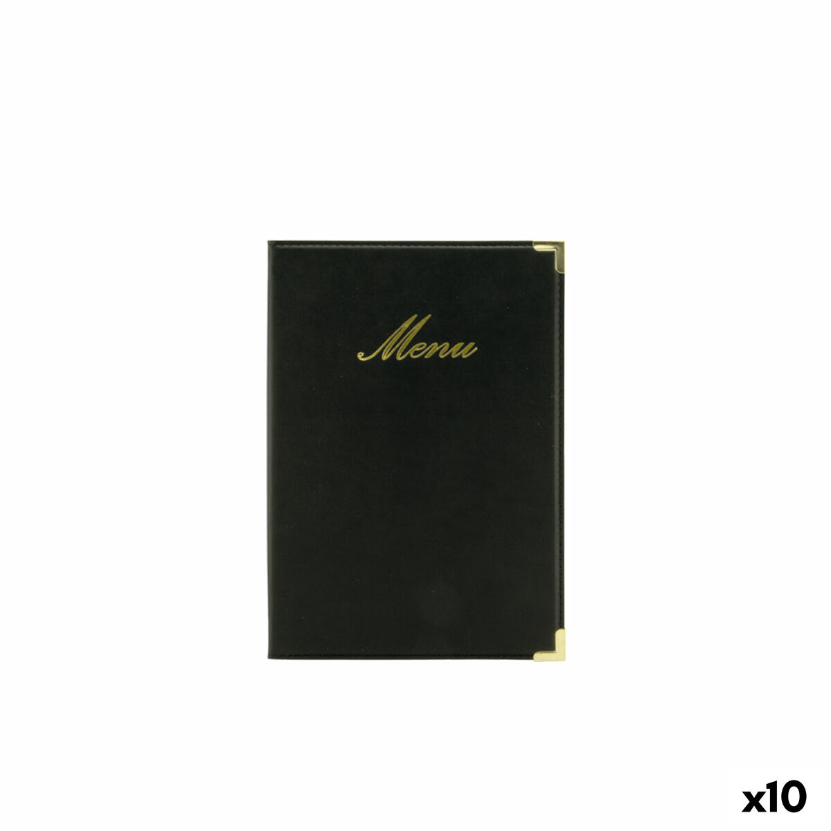 Menu holders Securit Classic 25 x 18 cm Svart